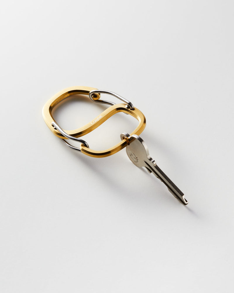 Coachwhip Carabiner | CNC Stainless Steel | Wire Gate | 2.4"