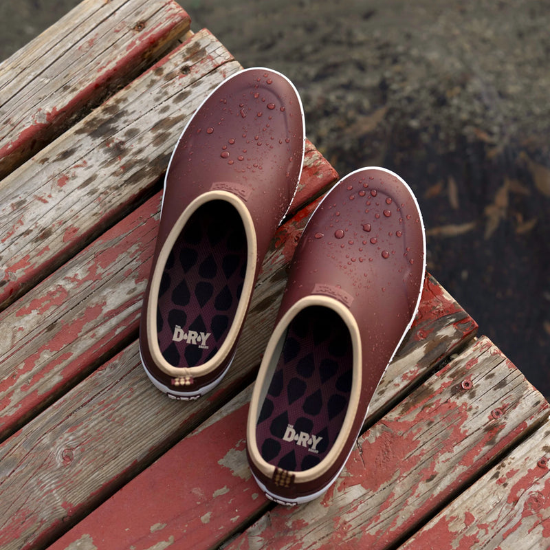 River Clog | Waterproof Neoprene & Rubber | Plum