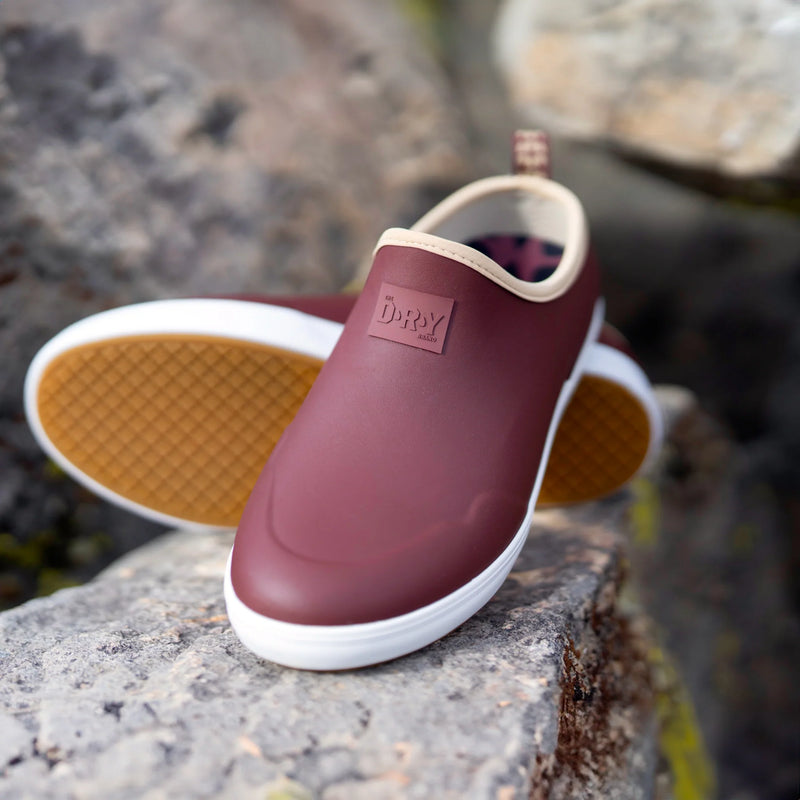 River Clog | Waterproof Neoprene & Rubber | Plum