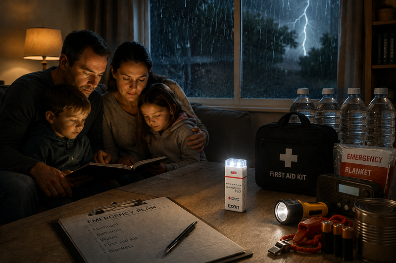 American Red Cross Blackout Buddy H2O | Water-Activated Emergency Flashlight