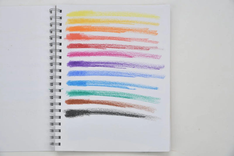 Filana Organic Beeswax Crayons | 12 Classic Colors | Recycled Paper Box