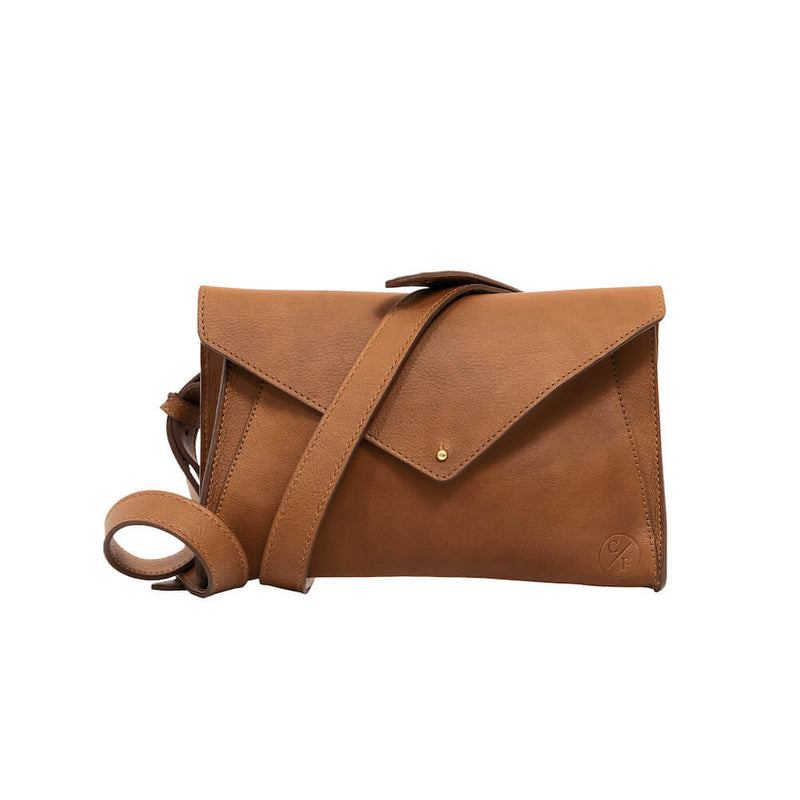 Craft & Forge Leather Crossbody Bag | Full-Grain Leather | Handcrafted in Mexico & Texas