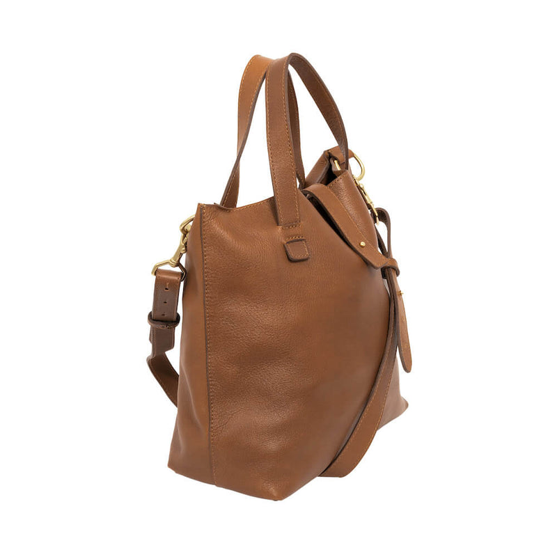 Craft & Forge Leather Tote | Full-Grain Steerhide | Mission Mercantile