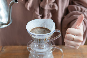 Hario V60 Plastic Coffee Dripper | Clear | Japan