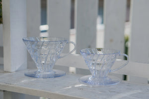 Hario V60 Plastic Coffee Dripper | Clear | Japan
