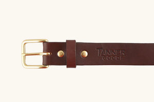 Daily Belt in English Bridle Leather | Tanner Goods