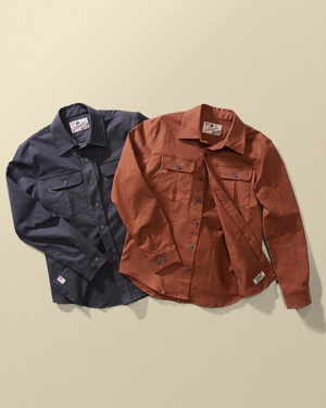 Slub Twill Overshirt | 12oz Cotton | Double Chest Pockets