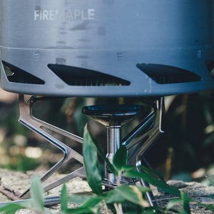 Feast Heat-Exchanger Camp Cookset | Fire Maple | 1.5L Pot, 0.7L Kettle, Frying Pan