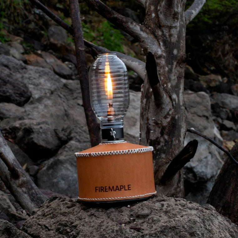 Firefly Gas Lantern | Stainless Steel & Glass | 3.1 oz