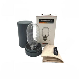 Firefly Gas Lantern | Stainless Steel & Glass | 3.1 oz