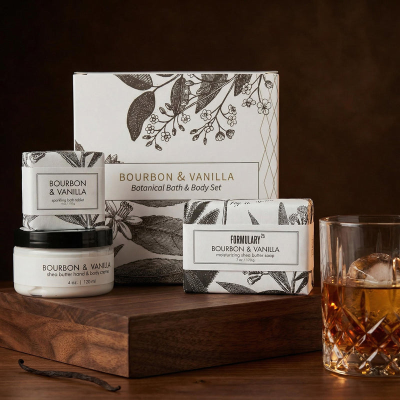 Bourbon & Vanilla Gift Set | Handcrafted in Colorado | Natural Ingredients