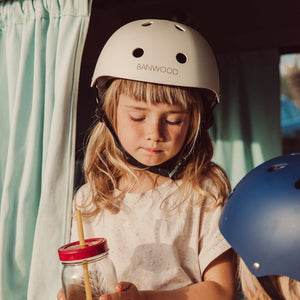 Banwood Kids Helmet | Matte Beige | 50-54 cm — Cream