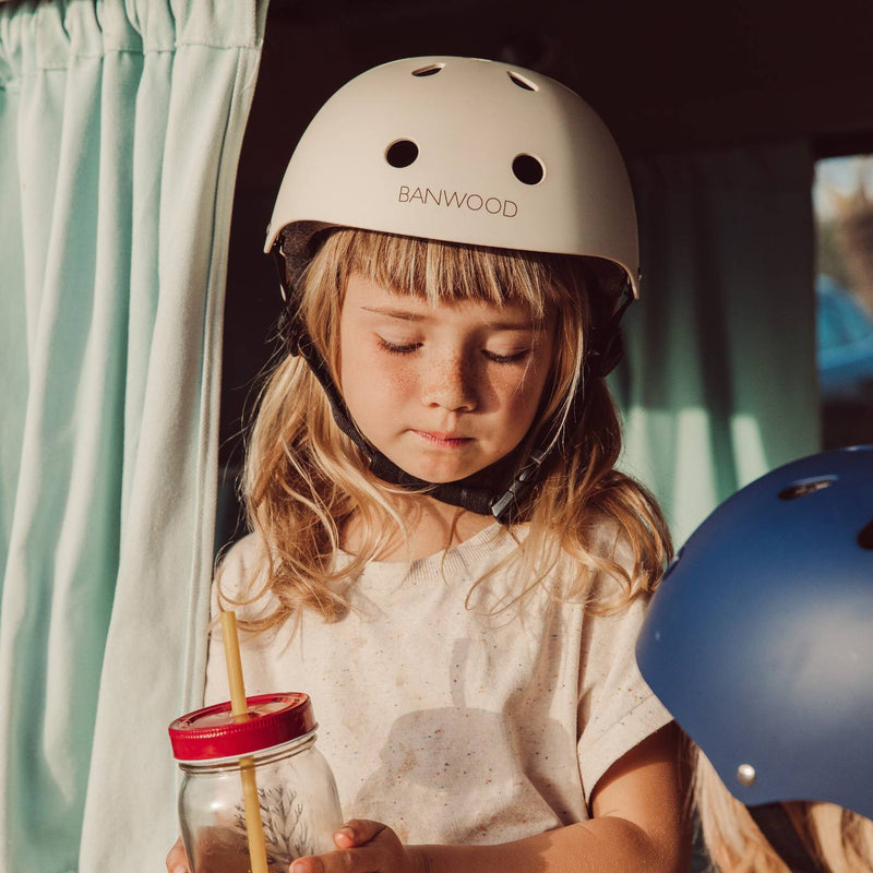 Banwood Kids Helmet | Matte Beige | 50-54 cm — Cream