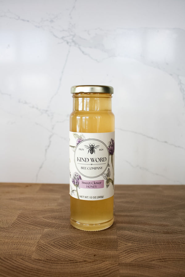 Sleeping Bear Farms Montana Sweet Clover Honey — their most popular variety