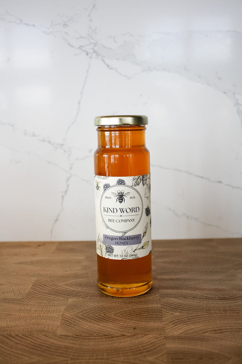 Oregon Blackberry Raw Honey | Single Source Pacific Northwest