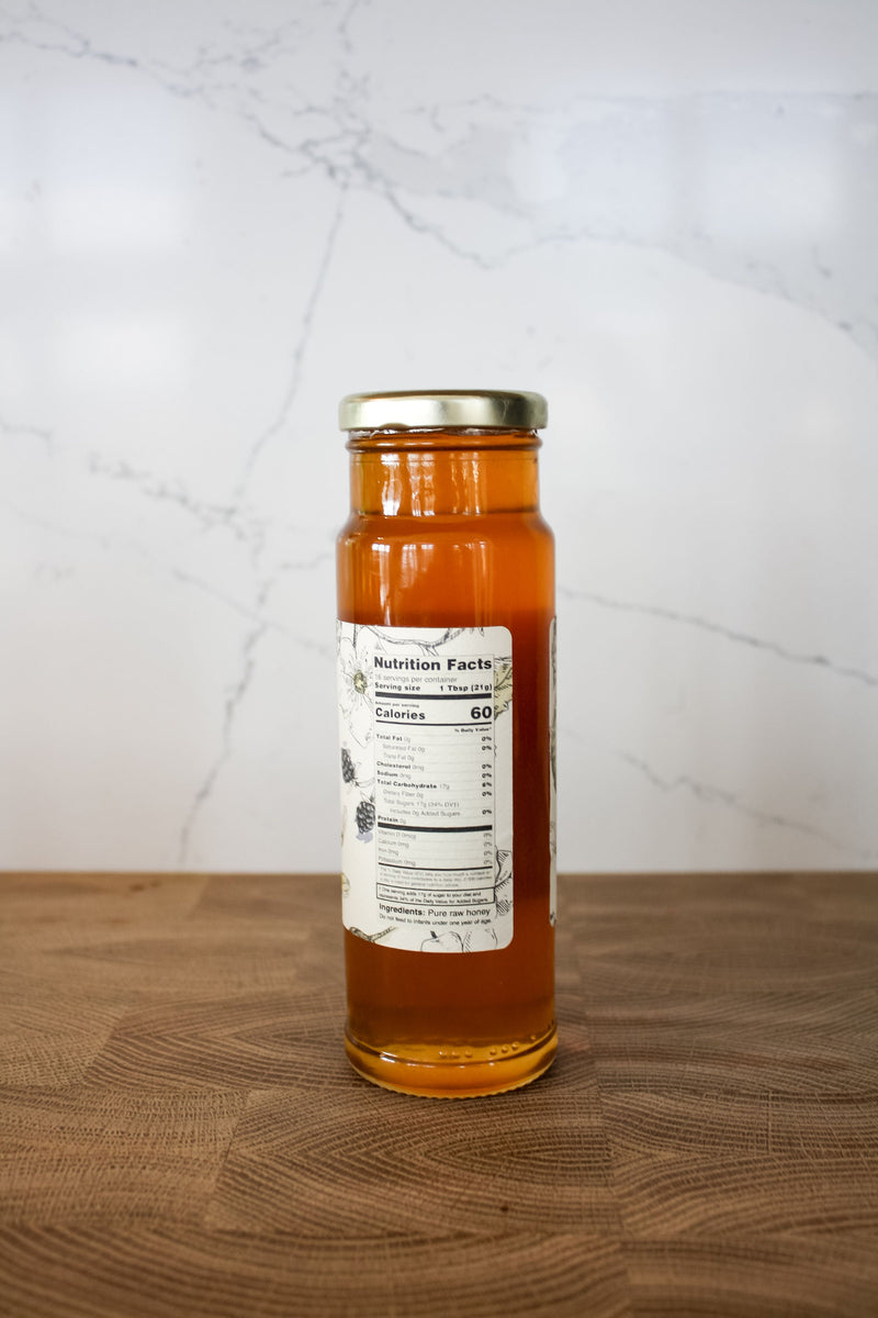 Oregon Blackberry Raw Honey | Single Source Pacific Northwest
