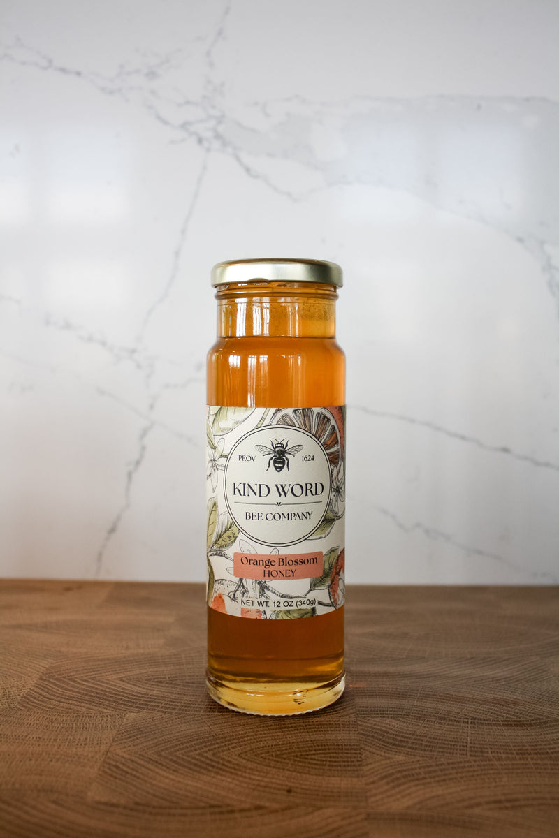 Northern California Orange Blossom Raw Honey | Single Source