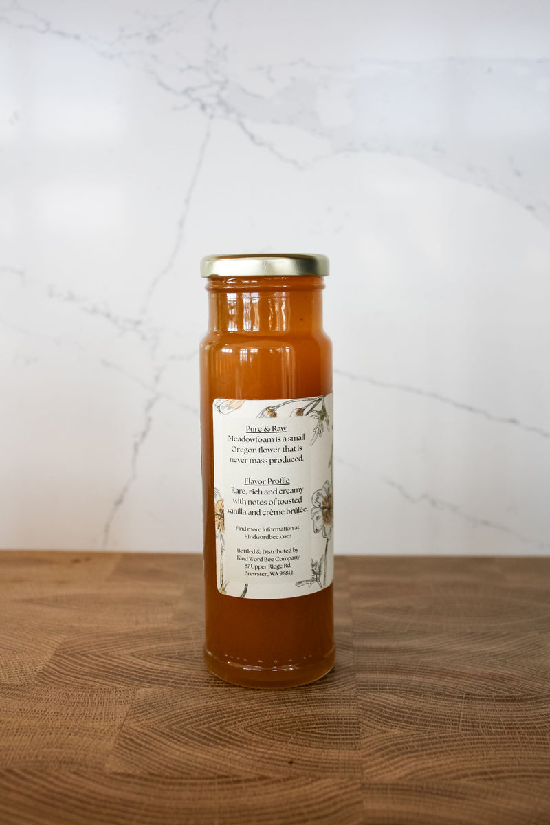 Meadowfoam Raw Honey | Rare Single Source Honey
