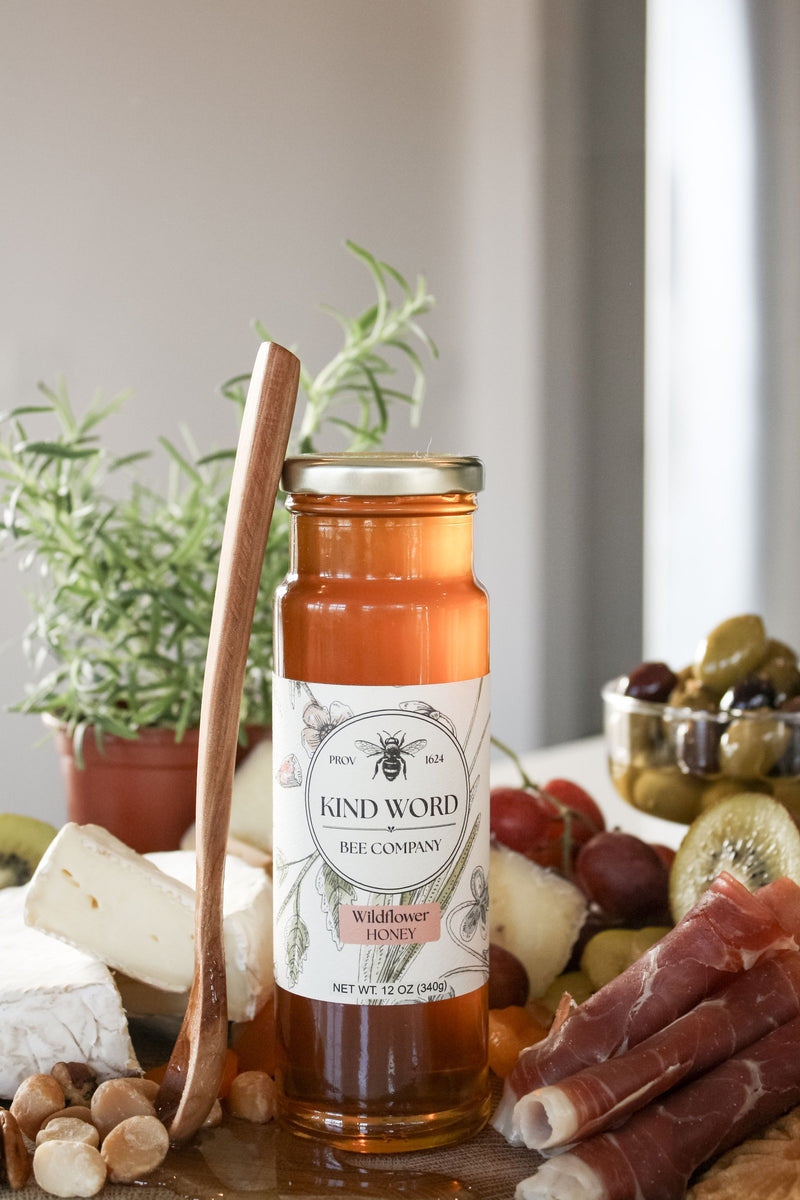 Honey Spoon | Solid Hardwood
