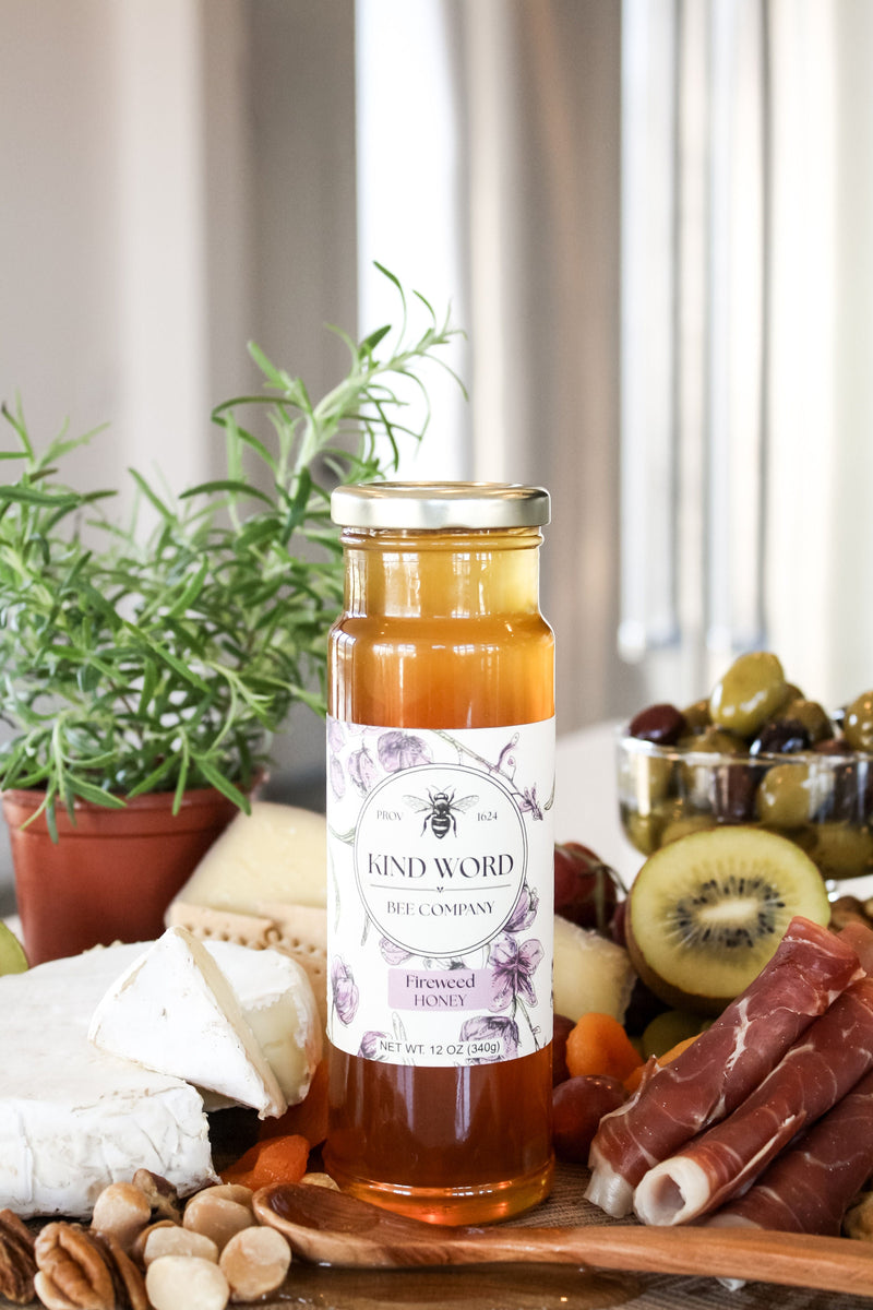 Mountain Fireweed Raw Honey | The Champagne of Honeys