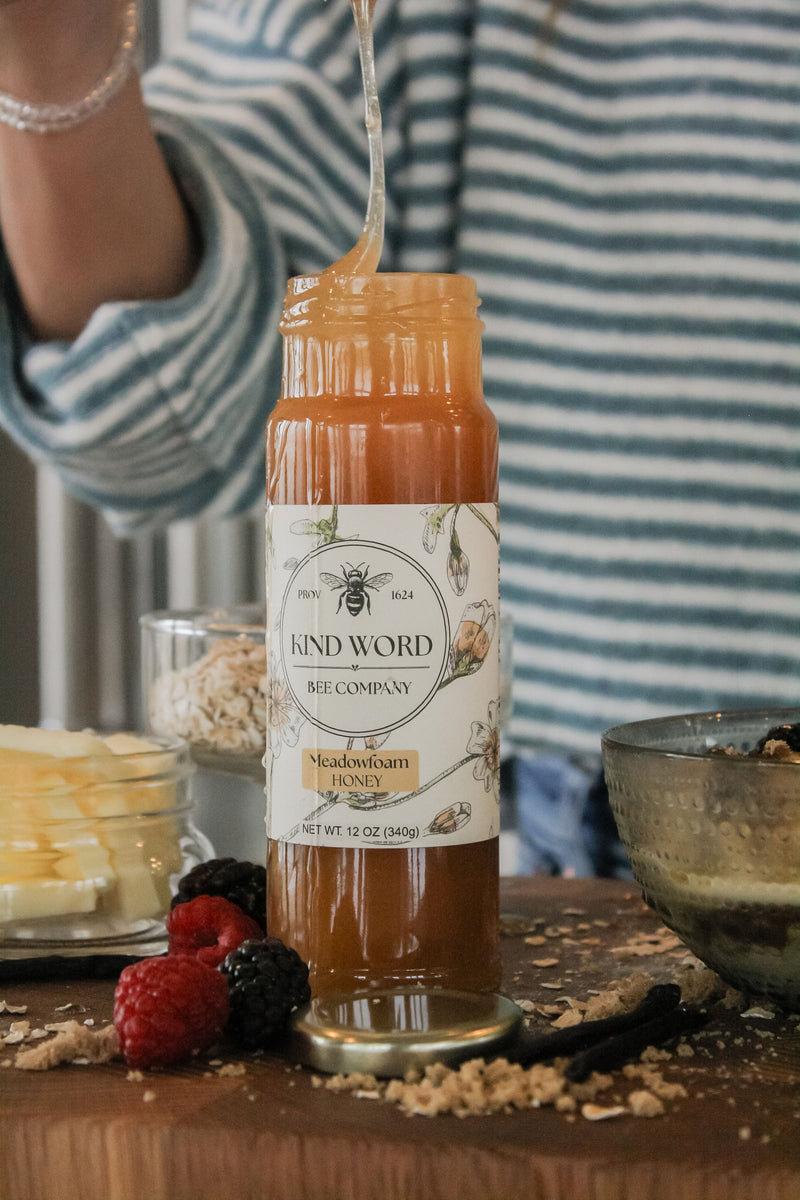 Meadowfoam Raw Honey | Rare Single Source Honey