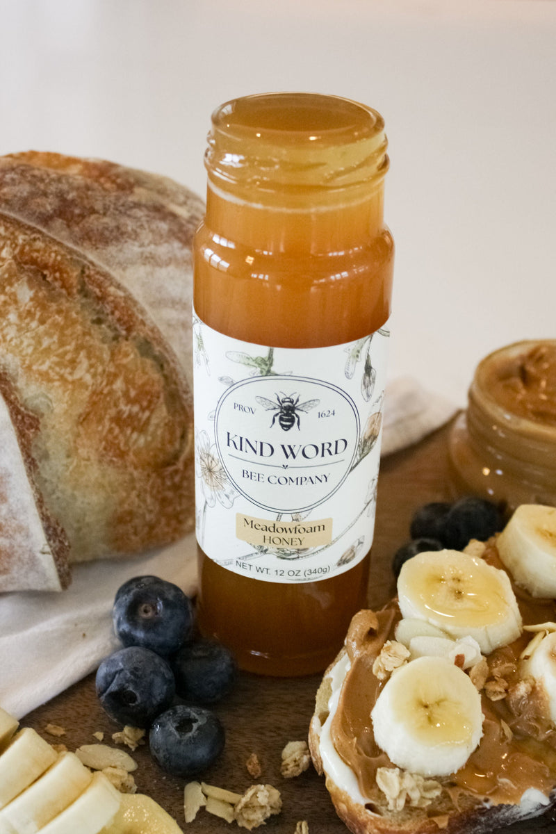 Meadowfoam Raw Honey | Rare Single Source Honey