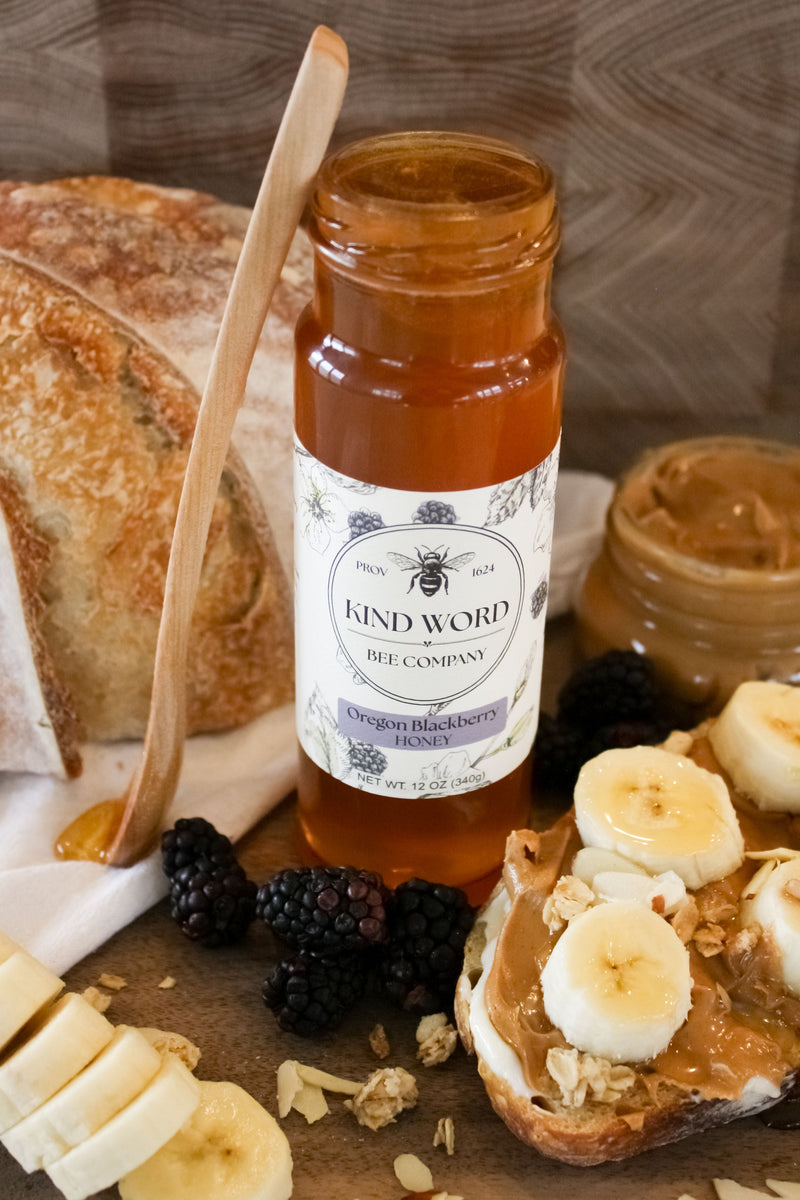 Oregon Blackberry Raw Honey | Single Source Pacific Northwest