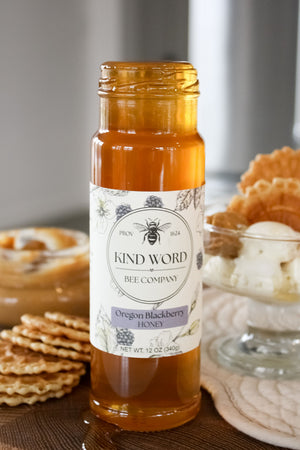 Oregon Blackberry Raw Honey | Single Source Pacific Northwest