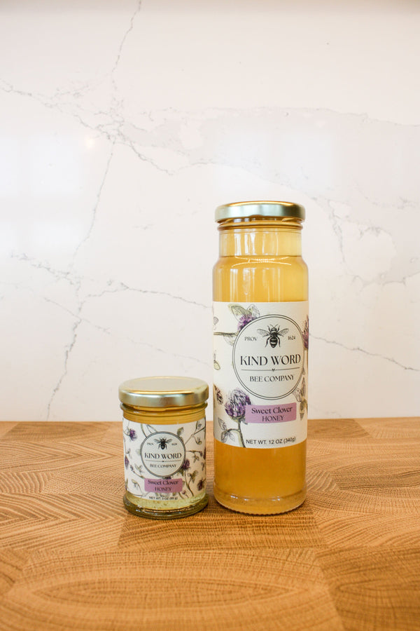 Sleeping Bear Farms Montana Sweet Clover Honey — their most popular variety