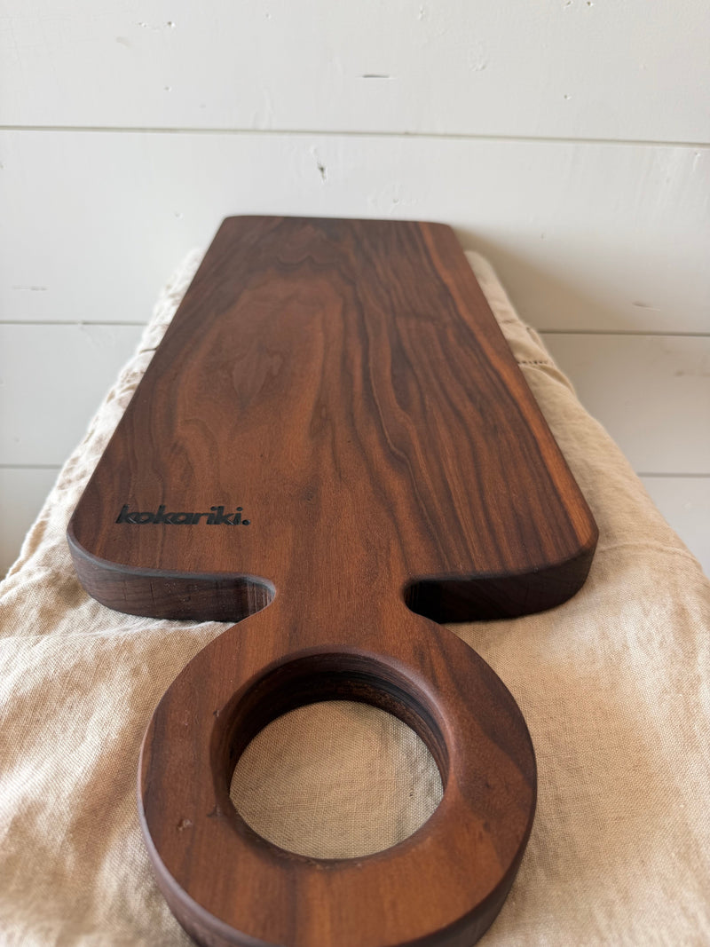 Halo Serving Board — Black Walnut