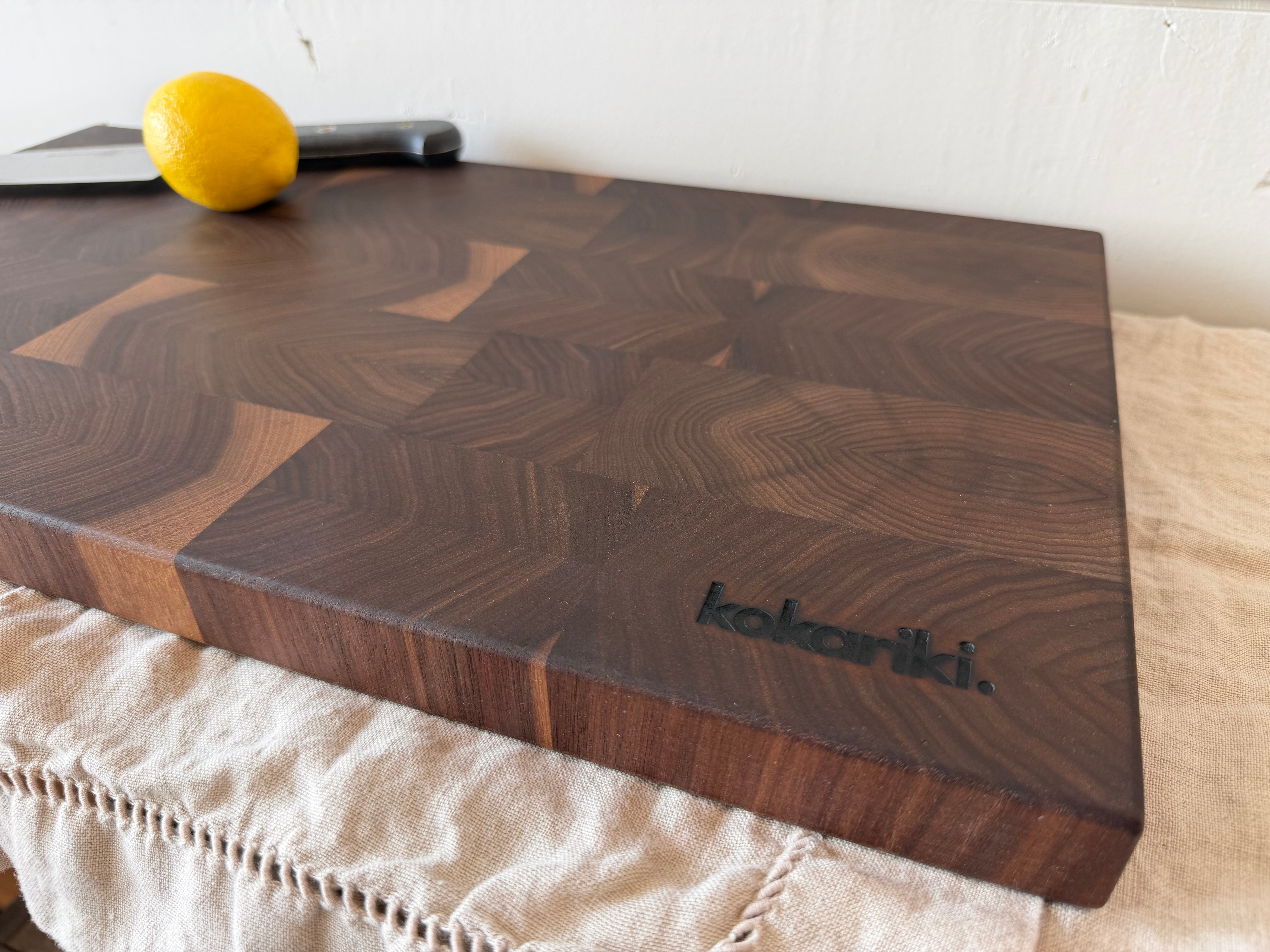 Walnut End-Grain Cutting Board
