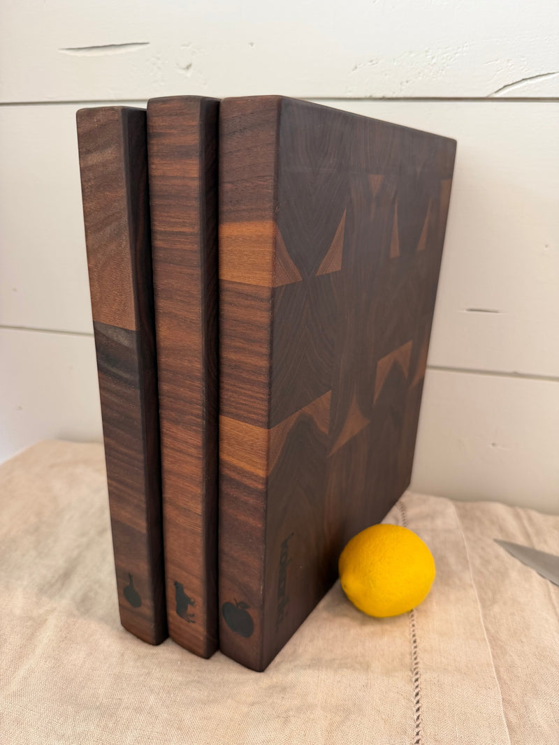 A Book of Boards — Black Walnut End Grain