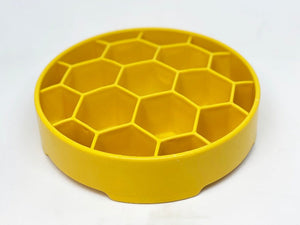 Honeycomb eBowl Deep Slow Feeder Dog Bowl | USA Made