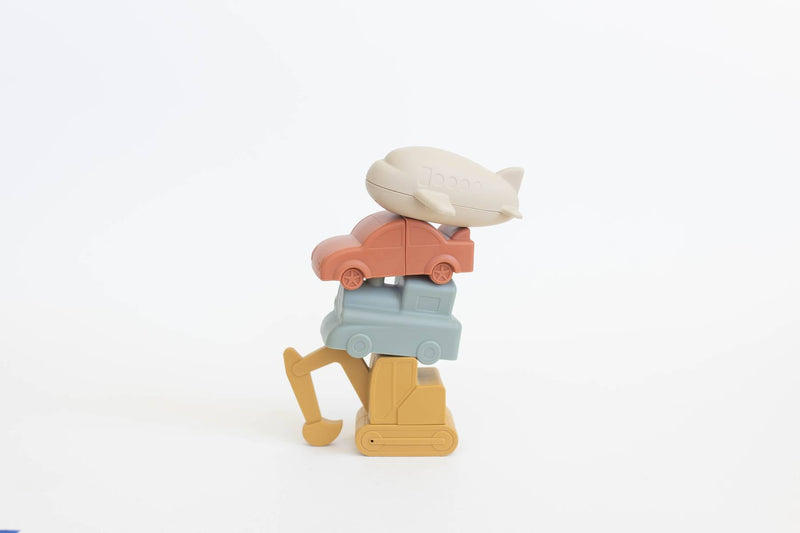 Vehicle Bath Toy Set | Mold-Free Design | Opens for Cleaning