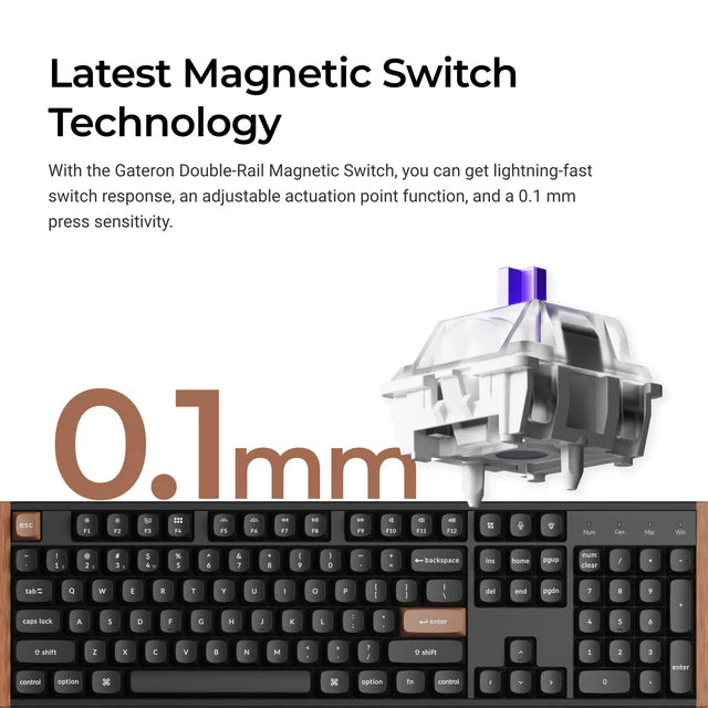Keychron K10 HE Wireless Magnetic Switch Keyboard