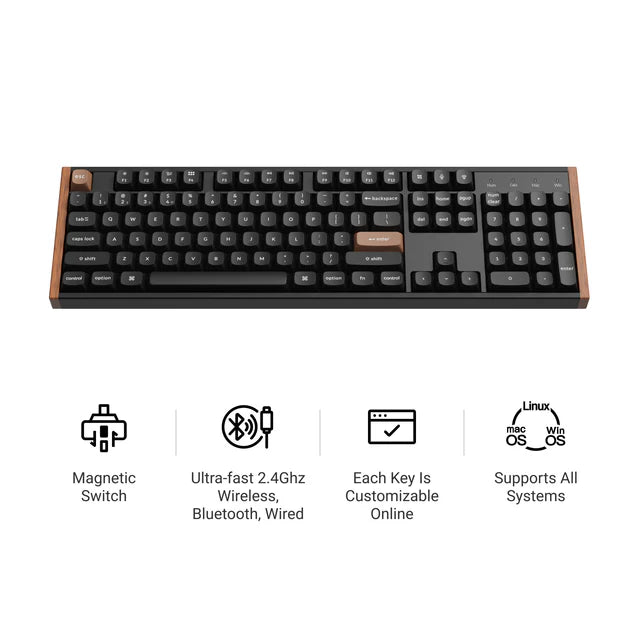 Keychron K10 HE Wireless Magnetic Switch Keyboard
