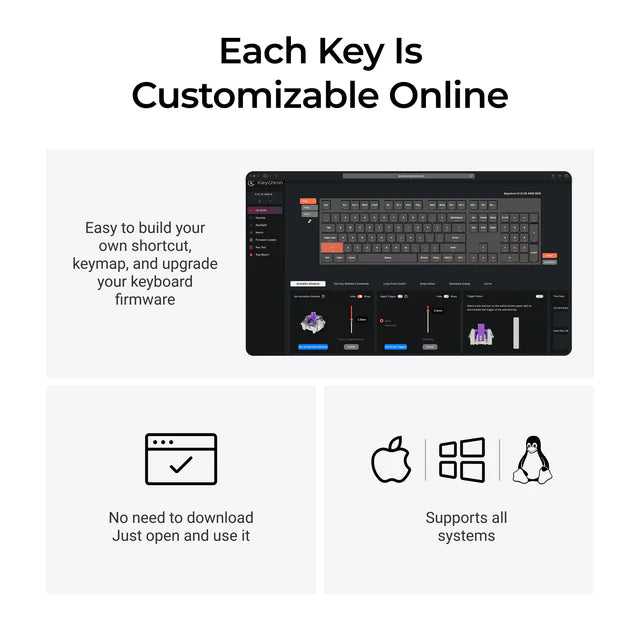 Keychron K10 HE Wireless Magnetic Switch Keyboard