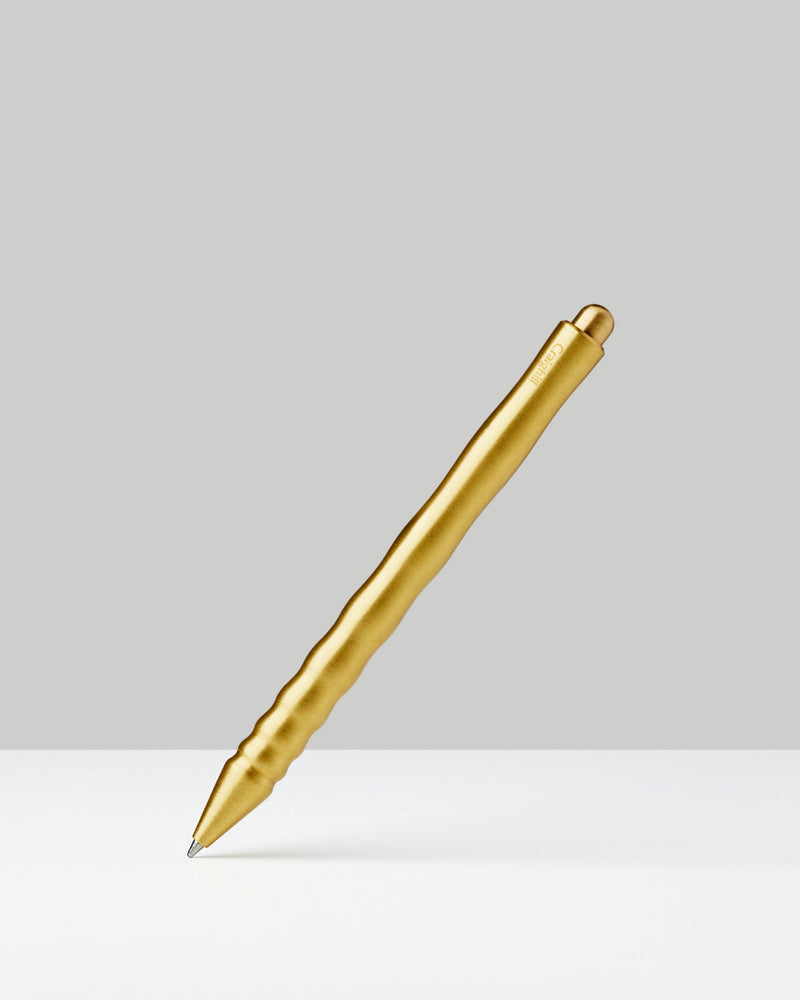 Kepler Pen | Brass, Stainless Steel, or Vapor Black | Schmidt 635 Refill