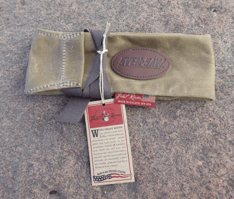 Sven-Saw Sleeve | Waxed Canvas | Frost River