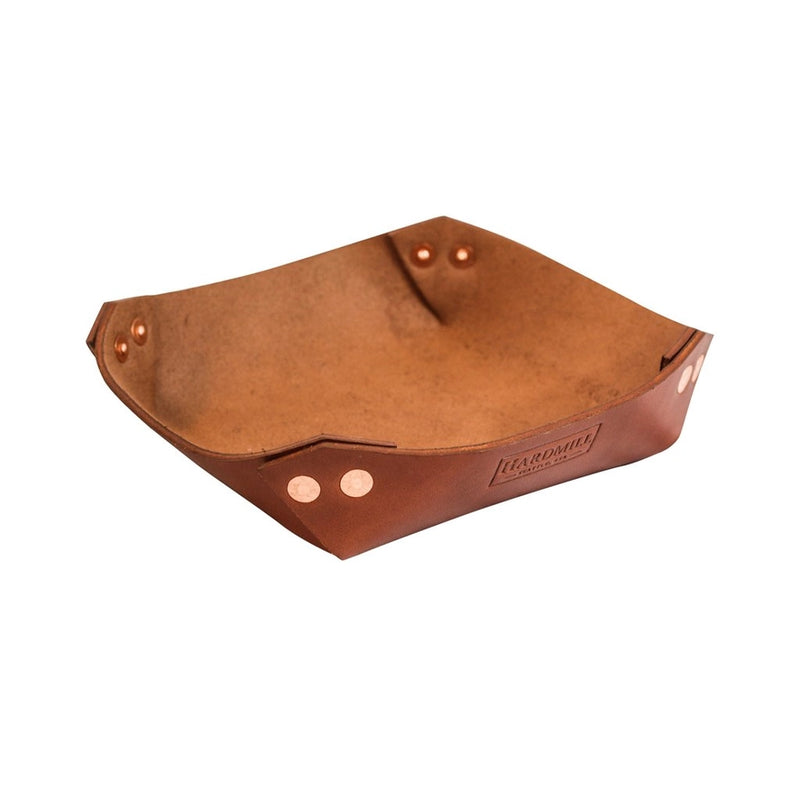 Leather Valet Tray | 8.5" x 8.5" | Made in USA