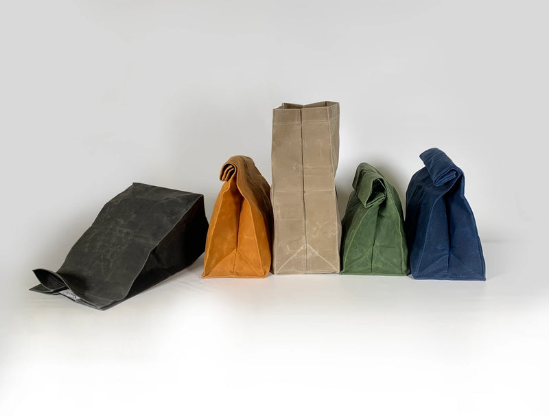 Waxed Canvas Lunch Bag