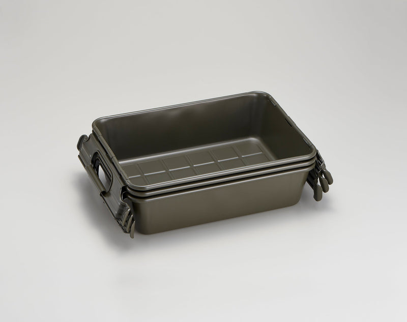 Steel Stackable Storage Box M-8 | Seamless Single-Sheet Construction | TOYO STEEL