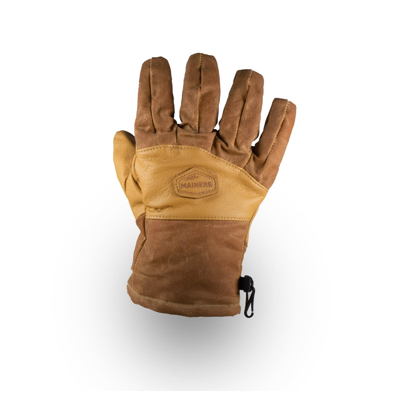 MT Battie Glove | Waxed Canvas & Goat Leather | Thinsulate Lined | Made in Maine