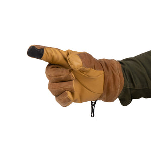 MT Battie Glove | Waxed Canvas & Goat Leather | Thinsulate Lined | Made in Maine