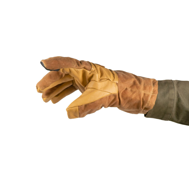 MT Battie Glove | Waxed Canvas & Goat Leather | Thinsulate Lined | Made in Maine
