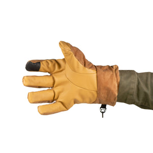 MT Battie Glove | Waxed Canvas & Goat Leather | Thinsulate Lined | Made in Maine