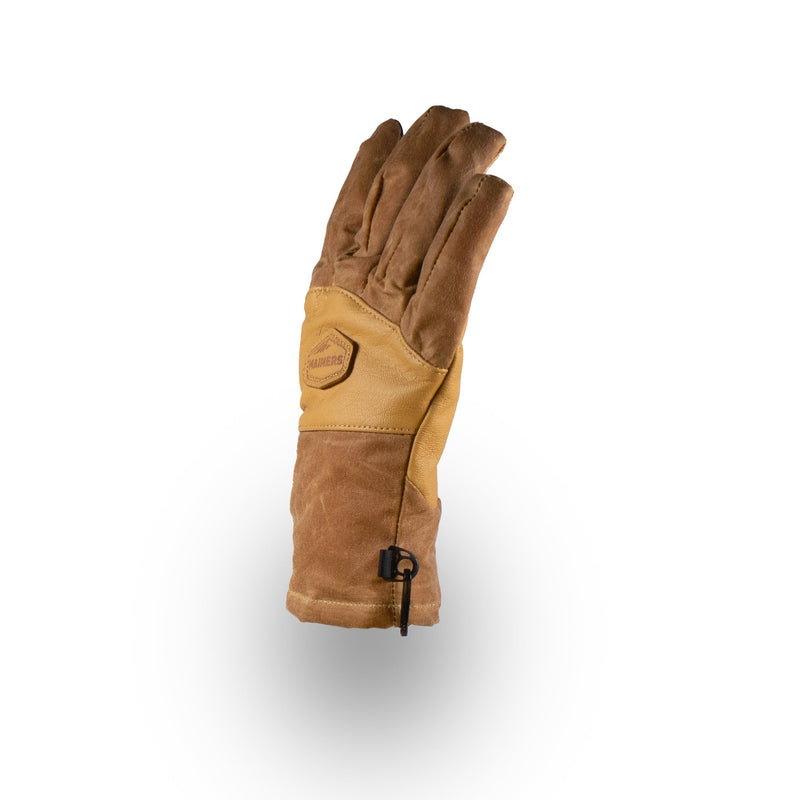 MT Battie Glove | Waxed Canvas & Goat Leather | Thinsulate Lined | Made in Maine