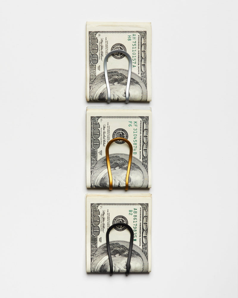 Station Money Clip | Titanium | PVD Coated