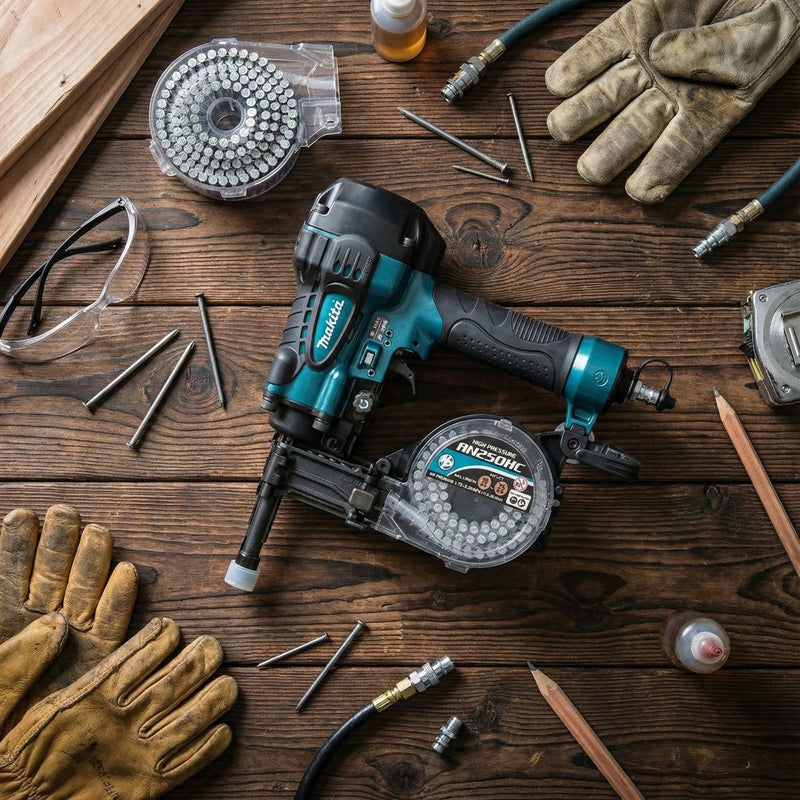 Makita AN250HC 1" High Pressure Concrete Pin Nailer