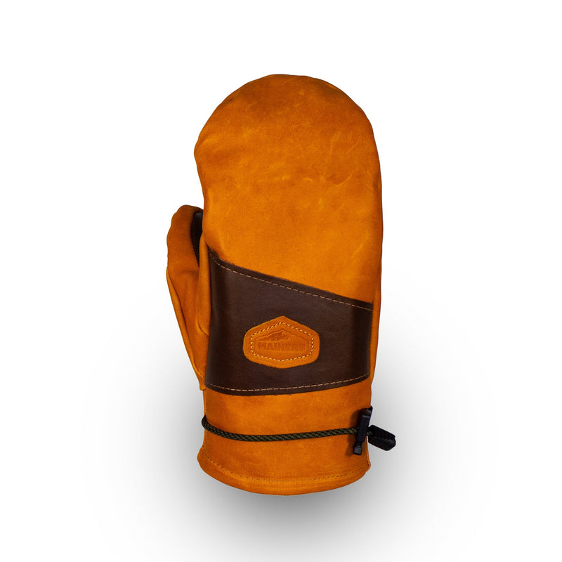 Portland All-Leather Mitts | Wool-Pile Lined | Made in Maine